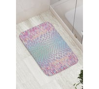 Коврик противоскользящий JoyArty "Фантастическая кожа змеи" для ванной, сауны, бассейна, bath_207104