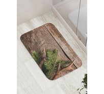 Коврик противоскользящий JoyArty "Ветки одиночества" для ванной, сауны, бассейна, bath_12797