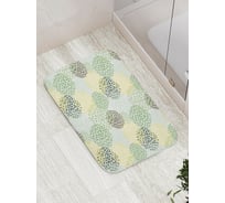 Коврик противоскользящий JoyArty "Цветущие брызги" для ванной, сауны, бассейна, bath_11561