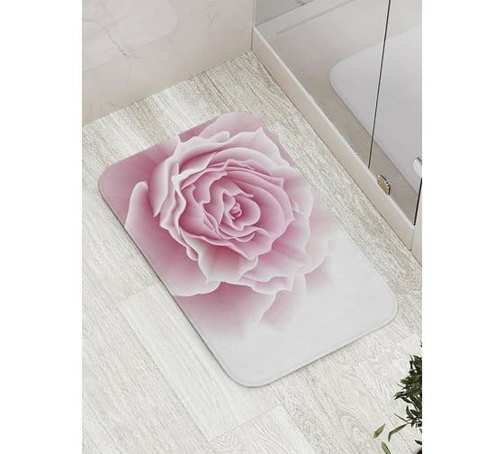 Коврик противоскользящий JoyArty "Роза макро" для ванной, сауны, бассейна, bath_35541 1