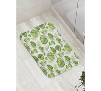 Коврик противоскользящий JoyArty "Лианы монстеры" для ванной, сауны, бассейна, bath_36055