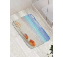 Коврик противоскользящий JoyArty "Редкие ракушки" для ванной, сауны, бассейна, bath_11807