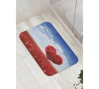 Коврик противоскользящий JoyArty "Долина любви" для ванной, сауны, бассейна, bath_2746