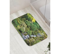 Коврик противоскользящий JoyArty "Дикий незаметный водопад" для ванной, сауны, бассейна, bath_15325