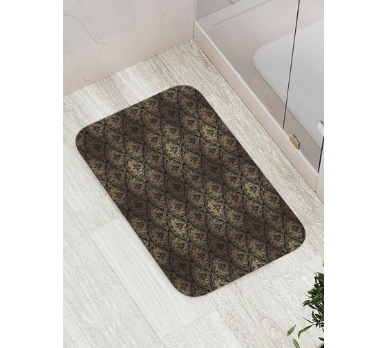 Коврик противоскользящий JoyArty "Королевские переливы" для ванной, сауны, бассейна, bath_517 1