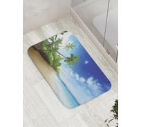 Коврик противоскользящий JoyArty "Солнечный пляж" для ванной, сауны, бассейна, bath_10062