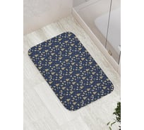Коврик противоскользящий JoyArty "Новогодний паттерн" для ванной, сауны, бассейна, bath_290624