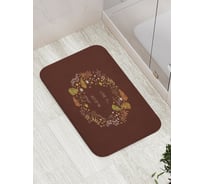 Коврик противоскользящий JoyArty "Люблю осень" для ванной, сауны, бассейна, bath_378513