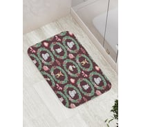Коврик противоскользящий JoyArty "Рождество" для ванной, сауны, бассейна, bath_378603