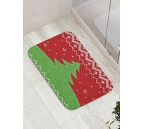 Коврик противоскользящий JoyArty "Еловые земли" для ванной, сауны, бассейна, bath_5547