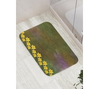 Коврик противоскользящий JoyArty "Цветы украсят тоску" для ванной, сауны, бассейна, bath_16655