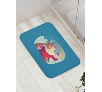 Коврик противоскользящий JoyArty "Новогоднее селфи" для ванной, сауны, бассейна, bath_378470