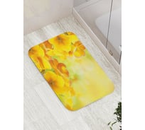 Коврик противоскользящий JoyArty "Цветы из солнца" для ванной, сауны, бассейна, bath_21897