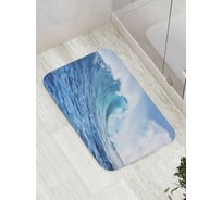Коврик противоскользящий JoyArty "Морская волна" для ванной, сауны, бассейна, bath_10272