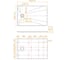 Душевой поддон RGW 80x120x2,6 TSS-128B Черный/Прямоугольник, 90 мм 553502812-04 2
