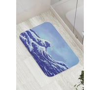 Коврик противоскользящий JoyArty "Бушующие волны" для ванной, сауны, бассейна, bath_8998