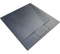 Душевой поддон RGW 80x120x2,6 TUS-128B Черный/Прямоугольник, 90 мм 553702812-04