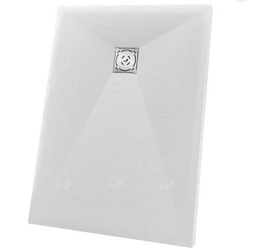 Душевой поддон RGW 90x120x2,5 ST-0129W Белый, 90 мм, каменный (с решеткой) 16152912-001