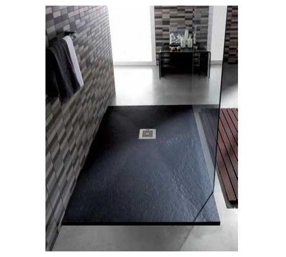 Душевой поддон RGW 90x120x2,5 ST-0129G Графит, 90 мм, каменный (с решеткой) 16152912-002
