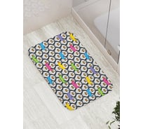 Коврик противоскользящий JoyArty "Пингвинье королевство" для ванной, сауны, бассейна, bath_11864