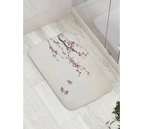 Коврик противоскользящий JoyArty "Воздух бабочек" для ванной, сауны, бассейна, bath_9110