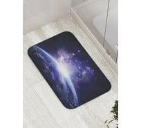 Коврик противоскользящий JoyArty "Космический рассвет" для ванной, сауны, бассейна, bath_9885