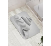 Коврик противоскользящий JoyArty "Спиральная ракушка" для ванной, сауны, бассейна, bath_20005