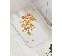 Коврик противоскользящий JoyArty "Свободные листья" для ванной, сауны, бассейна, bath_18844