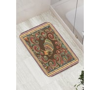 Коврик противоскользящий JoyArty "Картина африканской женщины" для ванной, сауны, бассейна, bath_78048