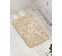 Коврик противоскользящий JoyArty "Пиратские знания" для ванной, сауны, бассейна, bath_18565