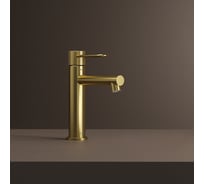 Смеситель для умывальника IDDIS матовое золото DUNMG00i01