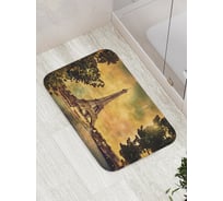 Коврик противоскользящий JoyArty "Приветливая франция" для ванной, сауны, бассейна, bath_16233