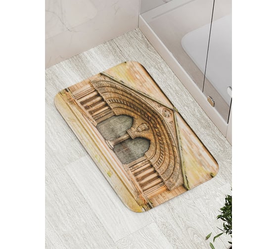 Коврик противоскользящий JoyArty "Дорогой вход" для ванной, сауны, бассейна, bath_16406 1