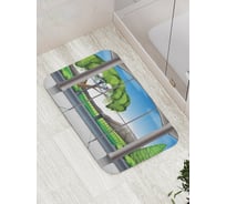 Коврик противоскользящий JoyArty "Домашняя природа" для ванной, сауны, бассейна, bath_16501
