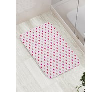 Коврик противоскользящий JoyArty "Цветные точки" для ванной, сауны, бассейна, bath_16390
