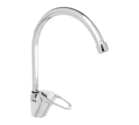 Смеситель для кухни СоюзКран, высокий излив 25 см, керамический картридж 35 мм, хром, цинк SK01-T103 567-056