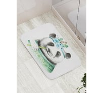 Коврик противоскользящий JoyArty "Крутышка панда" для ванной, сауны, бассейна, bath_72756
