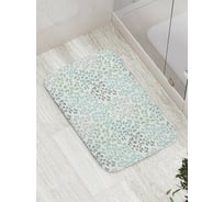 Коврик противоскользящий JoyArty "Лиственный узор" для ванной, сауны, бассейна, bath_11569