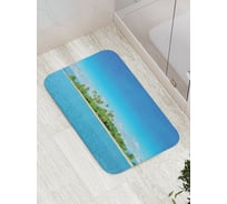 Коврик противоскользящий JoyArty "Остров загадок" для ванной, сауны, бассейна, bath_9565