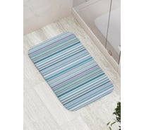 Коврик противоскользящий JoyArty "Полосатые просторы" для ванной, сауны, бассейна, bath_21534