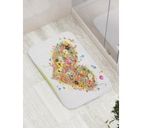 Коврик противоскользящий JoyArty "Полнота в сердце" для ванной, сауны, бассейна, bath_2693