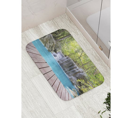 Коврик противоскользящий JoyArty "Душевное спокойствие" для ванной, сауны, бассейна, bath_2630 1