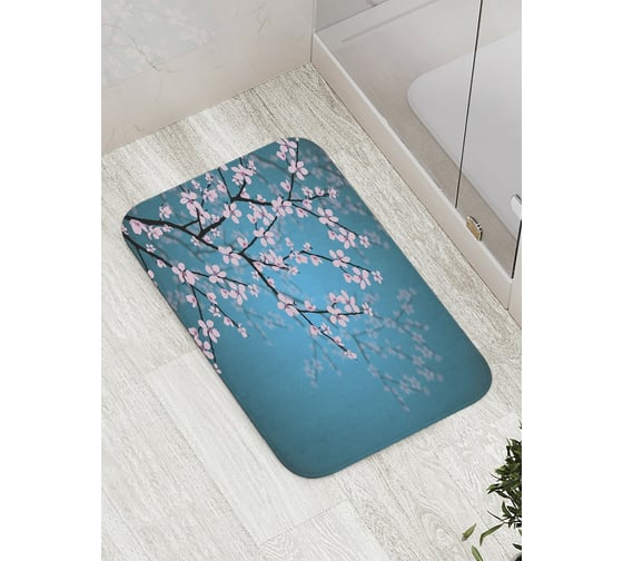 Коврик противоскользящий JoyArty "Фруктовое дерево" для ванной, сауны, бассейна, bath_8189 1