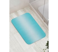 Коврик противоскользящий JoyArty "Бирюзовый переход" для ванной, сауны, бассейна, bath_23540