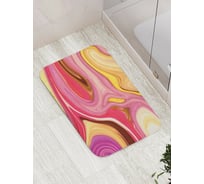 Коврик противоскользящий JoyArty "Палитра модницы" для ванной, сауны, бассейна, bath_213173