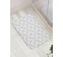 Коврик противоскользящий JoyArty "Фантомные черты" для ванной, сауны, бассейна, bath_12938