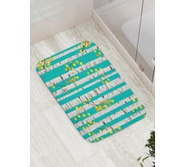 Коврик противоскользящий JoyArty "Непроглядные березы" для ванной, сауны, бассейна, bath_6980