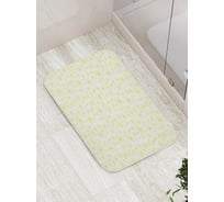 Коврик противоскользящий JoyArty "Солнечные цветы" для ванной, сауны, бассейна, bath_12352