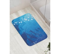 Коврик противоскользящий JoyArty "Затонувшее судно" для ванной, сауны, бассейна, bath_12548