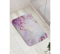 Коврик противоскользящий JoyArty "Цветочный дым" для ванной, сауны, бассейна, bath_21117